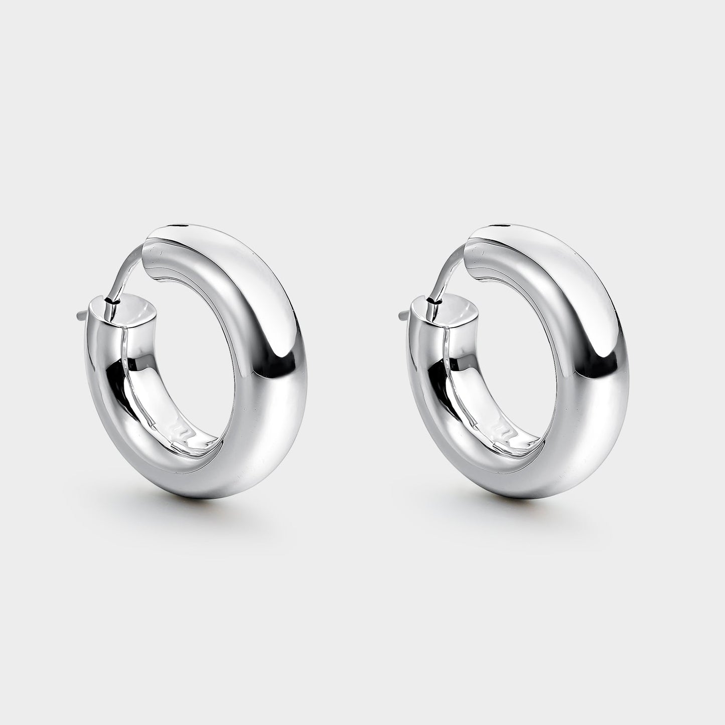 Aros bold plata 6x20mm