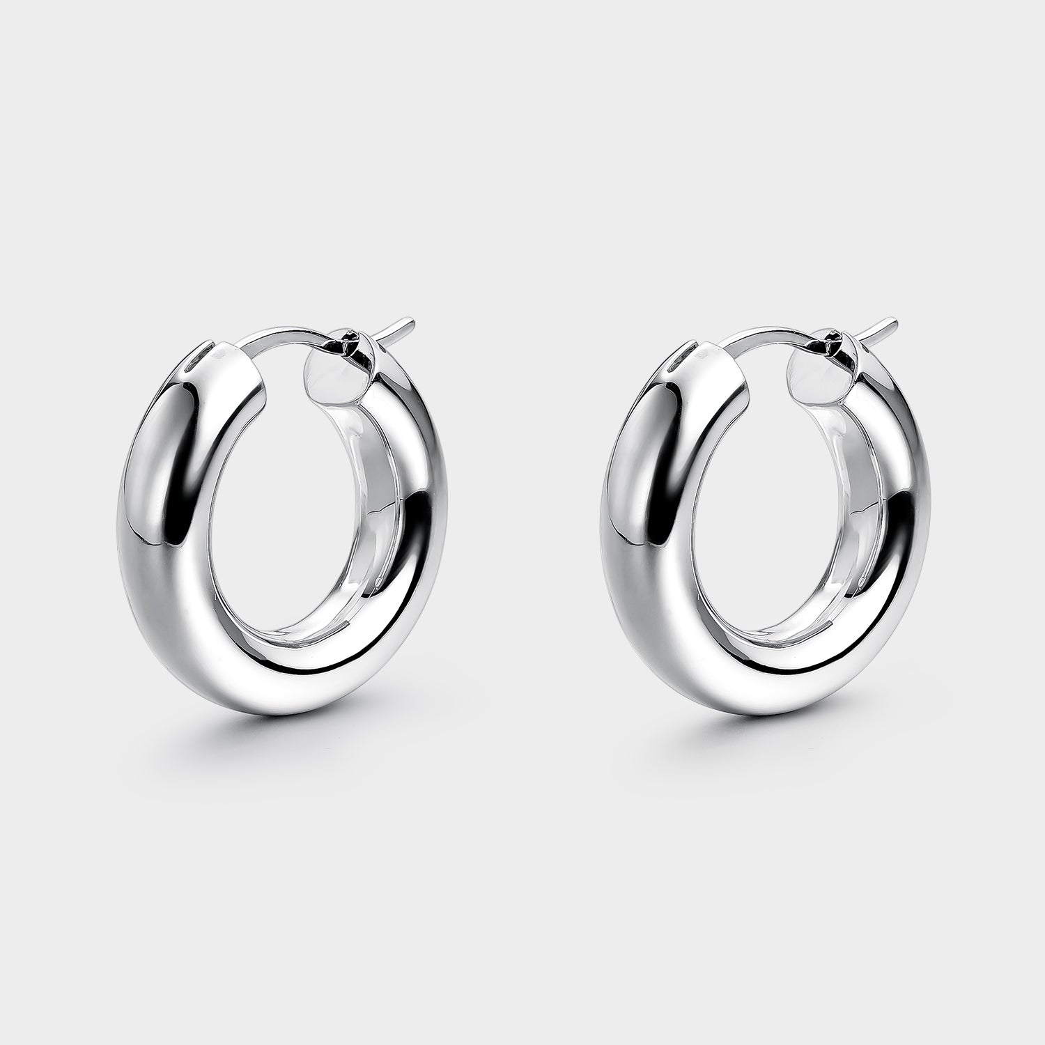 Aros bold plata 6x20mm