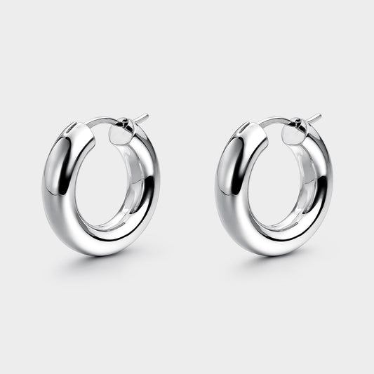 Aros bold plata 6x20mm