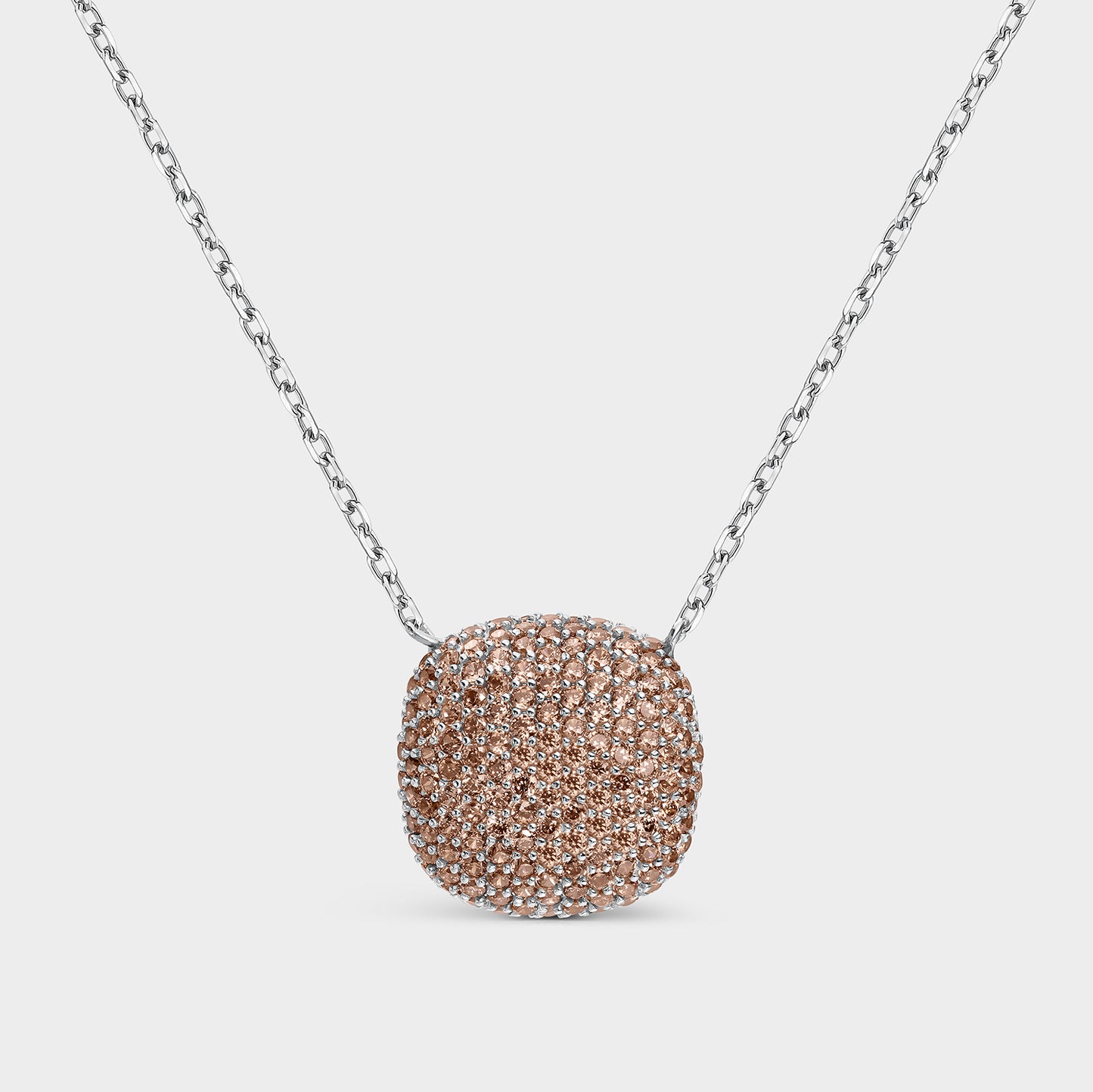 Collar cushion pavé champagne